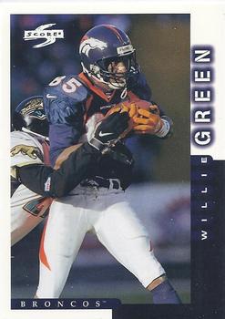 1998 Score #198 Willie Green Front
