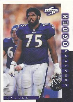 1998 Score #210 Jonathan Ogden Front