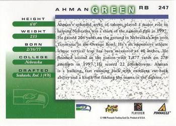 1998 Score #247 Ahman Green Back