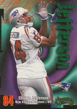 1998 SkyBox Thunder #8 Shawn Jefferson Front