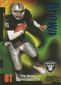 1998 SkyBox Thunder #131 Tim Brown Front