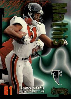 1998 SkyBox Thunder #158 Terance Mathis Front