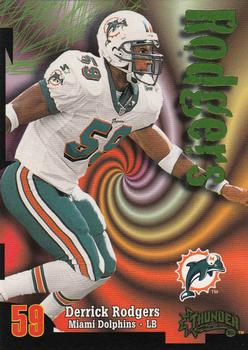 1998 SkyBox Thunder #163 Derrick Rodgers Front