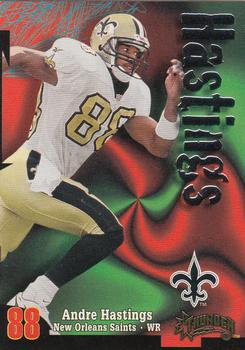 1998 SkyBox Thunder #182 Andre Hastings Front