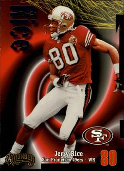 1998 SkyBox Thunder #223 Jerry Rice Front
