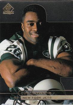 1998 SP Authentic #96 Curtis Martin Front