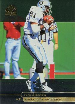 1998 SP Authentic #100 Tim Brown Front