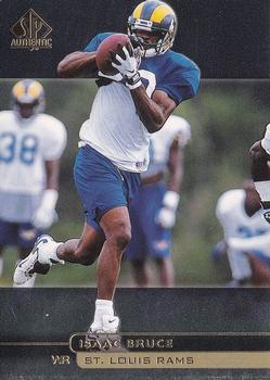 1998 SP Authentic #109 Isaac Bruce Front