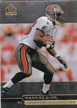1998 SP Authentic #119 Warrick Dunn Front