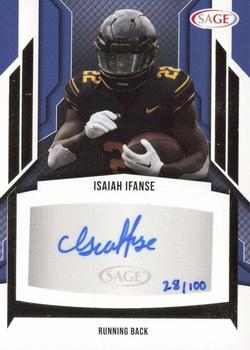 2024 SAGE HIT - Autographs Gold #A-II Isaiah Ifanse Front