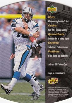 1998 SPx #5 Kerry Collins Back