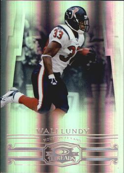 2007 Donruss Threads - Bronze Holofoil #84 Wali Lundy Front