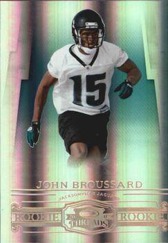 2007 Donruss Threads - Bronze Holofoil #151 John Broussard Front