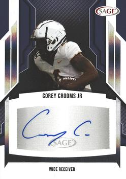2024 SAGE HIT - Autographs Silver #A-CCJ Corey Crooms Jr. Front