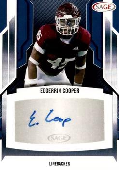 2024 SAGE HIT - Autographs Silver #A-EC Edgerrin Cooper Front