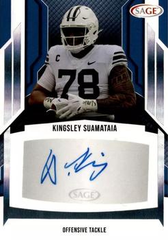 2024 SAGE HIT - Autographs Silver #A-KS Kingsley Suamataia Front