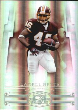 2007 Donruss Threads - Gold Holofoil #150 Ladell Betts Front