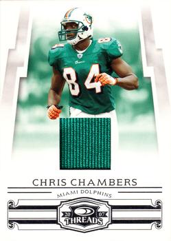 2007 Donruss Threads - Jerseys #24 Chris Chambers Front