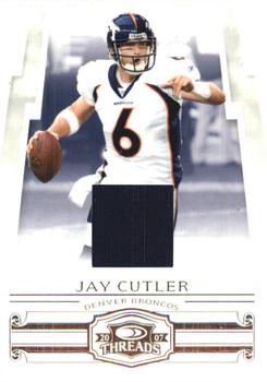 2007 Donruss Threads - Jerseys #78 Jay Cutler Front