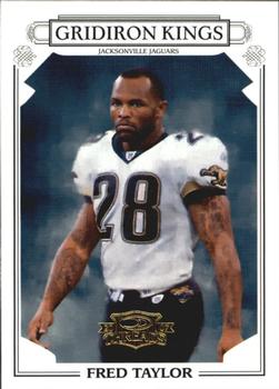 2007 Donruss Threads - Pro Gridiron Kings Gold #PGK-20 Fred Taylor Front