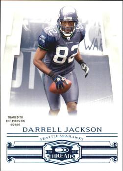 2007 Donruss Threads - Retail Blue #43 Darrell Jackson Front
