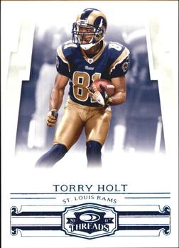 2007 Donruss Threads - Retail Blue #51 Torry Holt Front