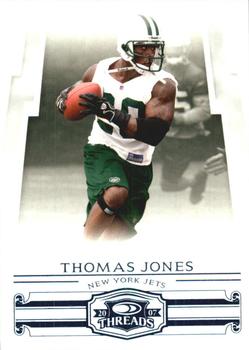 2007 Donruss Threads - Retail Blue #144 Thomas Jones Front