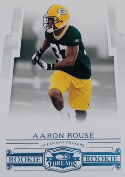 2007 Donruss Threads - Retail Blue #185 Aaron Rouse Front