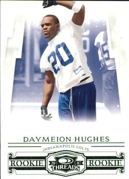 2007 Donruss Threads - Retail Green #183 Daymeion Hughes Front