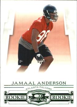 2007 Donruss Threads - Retail Green #223 Jamaal Anderson Front