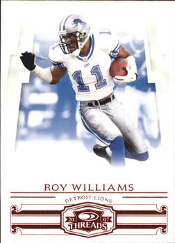 2007 Donruss Threads - Retail Red #88 Roy Williams Front