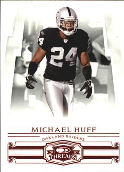 2007 Donruss Threads - Retail Red #134 Michael Huff Front