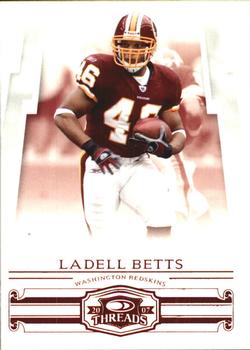 2007 Donruss Threads - Retail Red #150 Ladell Betts Front