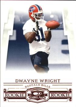 2007 Donruss Threads - Retail Red #180 Dwayne Wright Front