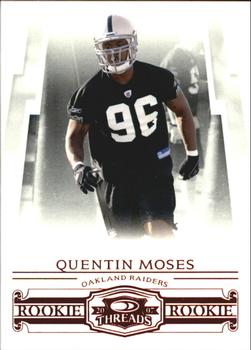 2007 Donruss Threads - Retail Red #197 Quentin Moses Front