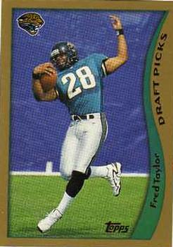1998 Topps #339 Fred Taylor Front