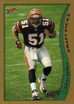 1998 Topps #351 Takeo Spikes Front