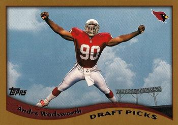 1998 Topps #353 Andre Wadsworth Front
