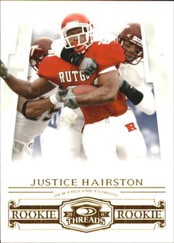 2007 Donruss Threads - Retail Rookies #157 Justise Hairston Front
