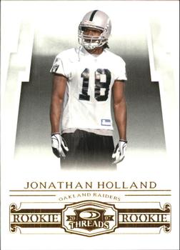 2007 Donruss Threads - Retail Rookies #158 Johnathan Holland Front