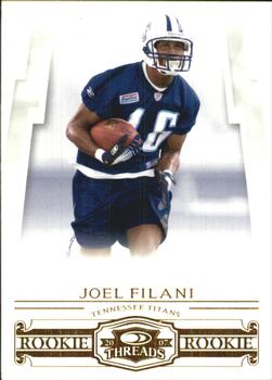 2007 Donruss Threads - Retail Rookies #162 Joel Filani Front