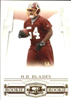 2007 Donruss Threads - Retail Rookies #163 H.B. Blades Front