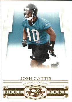 2007 Donruss Threads - Retail Rookies #170 Josh Gattis Front