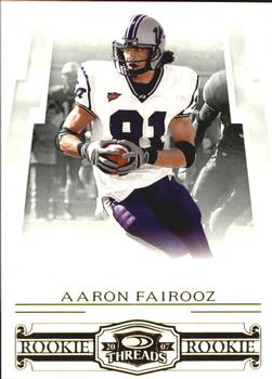 2007 Donruss Threads - Retail Rookies #209 Aaron Fairooz Front