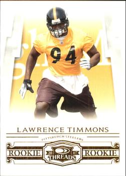 2007 Donruss Threads - Retail Rookies #220 Lawrence Timmons Front