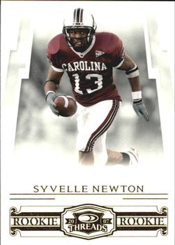 2007 Donruss Threads - Retail Rookies #224 Syvelle Newton Front