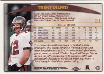1998 Topps Chrome #21 Trent Dilfer Back
