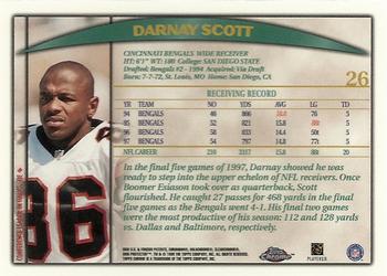 1998 Topps Chrome #26 Darnay Scott Back