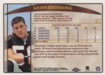 1998 Topps Chrome #27 Keith Brooking Back