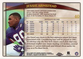 1998 Topps Chrome #40 Jessie Armstead Back